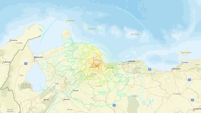 A 7.1 earthquake shakes several regions of Venezuela
