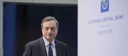 El presidente del Banco Central Europeo (BCE), Mario Draghi. 