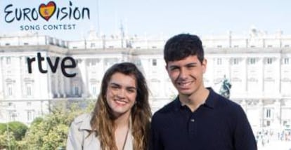 Amaia y Alfred, representación española en Eurovisión.