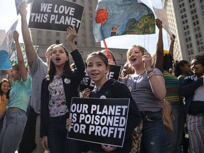 La manifestación mundial contra el cambio climático, en imágenes