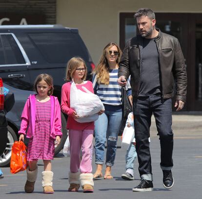 Is Ben Affleck Dating Former Nanny Christine Ouzounian? **FILE PHOTOS**