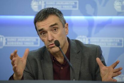 Jonan Fernández, secretario de Paz y Convivencia del Gobierno vasco.