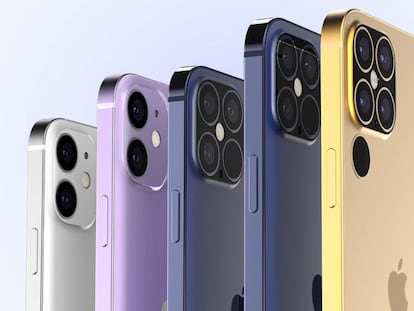 Estos serán los colores disponibles para el iPhone 13