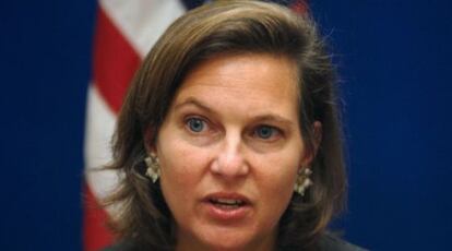 La portavoz del Departamento de Estado, Victoria Nuland.