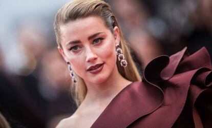 La actriz Amber Heard.