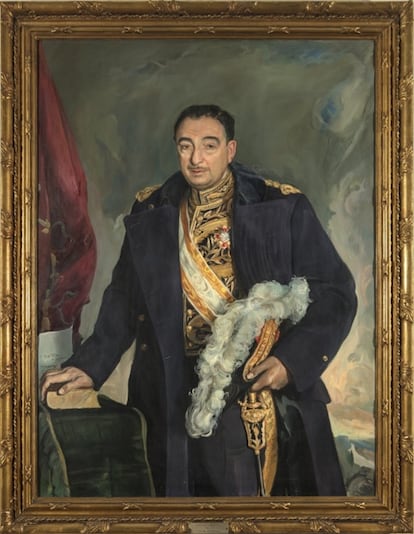 Retrato del exministro de Asuntos Exteriores José Félix de Lequerica (entre el 3 de agosto de 1944 y el 20 de julio de 1945).