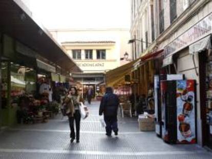 Mercado de La Paz en el centro de Madrid. EFE/Archivo