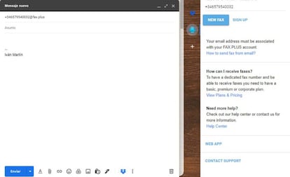 Uso fax Gmail