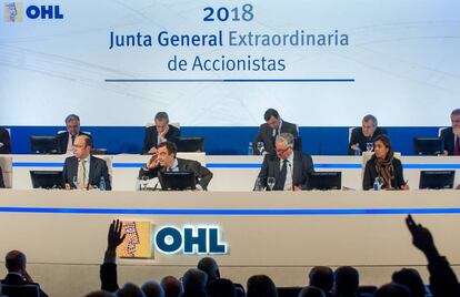 junta de OHL en 2018