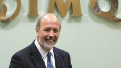 Gorricho posa en las oficinas del Grupo IMQ en Bilbao.