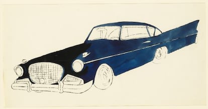 'Untitled (blue car)', (1961).