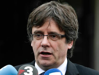 El expresidente de la Generalitat, Carles Puigdemont.