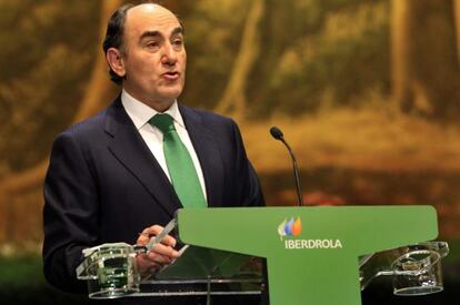 El presidente de Iberdrola, Ignacio Sánchez Galán.