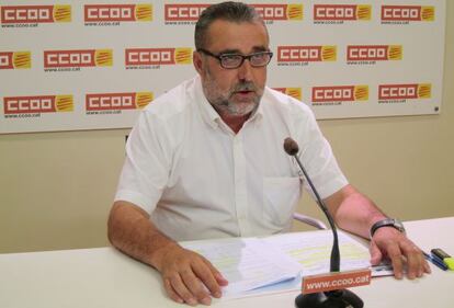 José Cachinero, el secretario de Acción Sindical de CC OO.