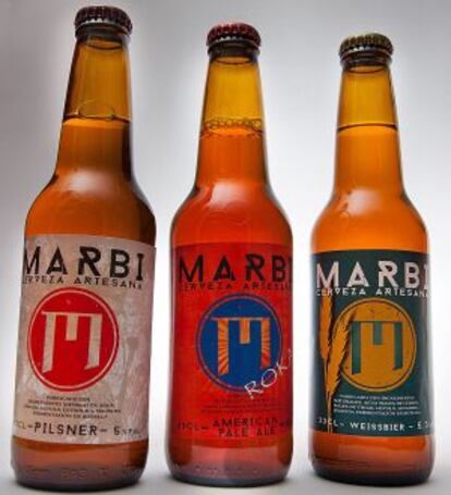 Tres de las especialidades que elabora la fábrica artesanal Marbi, en Burgos.