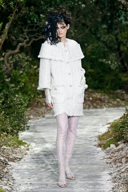 desfile chanel alta costura primavera verano 2013