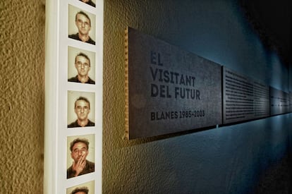 El visitant del futur, una de las secciones de la exposición "Archivo Bolaño, 1977-2003".