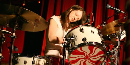 Meg White, durante una actuación en Londres en 2007.