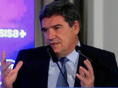 El ministro de Inclusión, Seguridad Social y Migraciones, José Luis Escrivá.