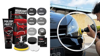 kit restaurador de faros​