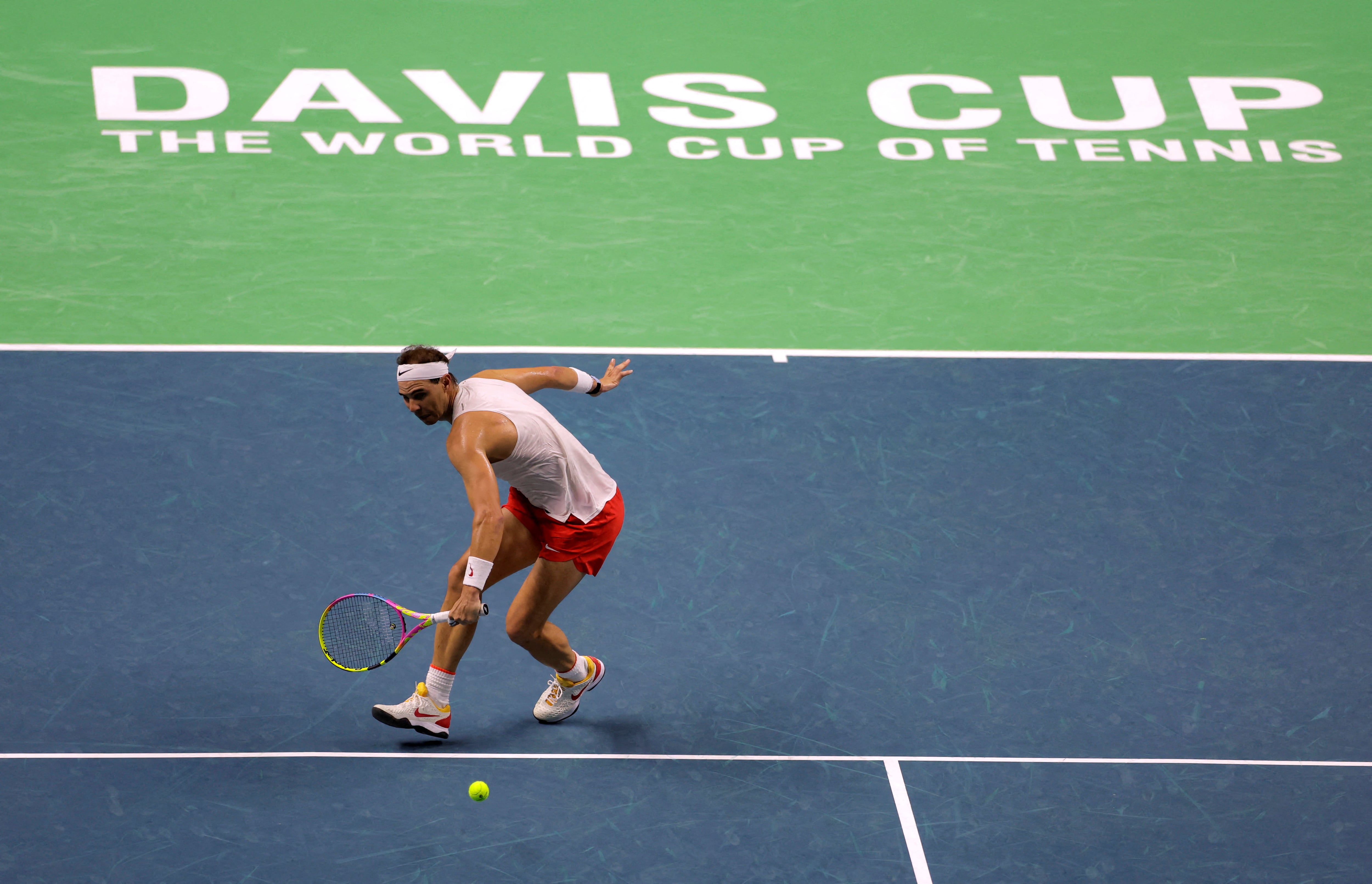 Rafa Nadal - Van de Zanschulp: la Copa Davis, en directo | Granollers y Alcaraz jugarán el dobles en caso de empate