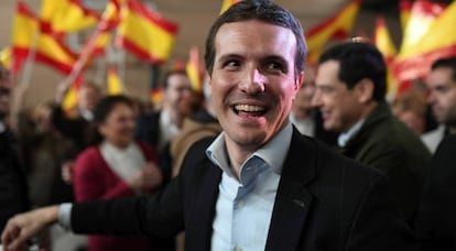 Pablo Casado, presidente del PP