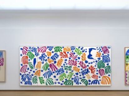 Una imagen de la exposición 'El oasis de Matisse', en el museo Stedelijk de Ámsterdam.