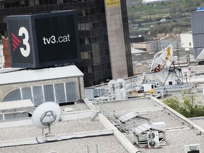 Els estudis de TV3 a Sant Joan Desp&iacute;.