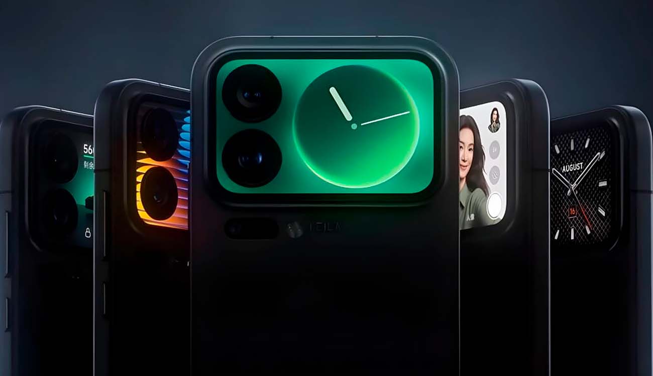 Posible pantalla trasera del Xiaomi 17 Pro