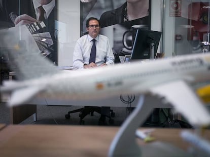 Javier Sánchez Prieto, presidente de Vueling, en una fotografía de archivo. 