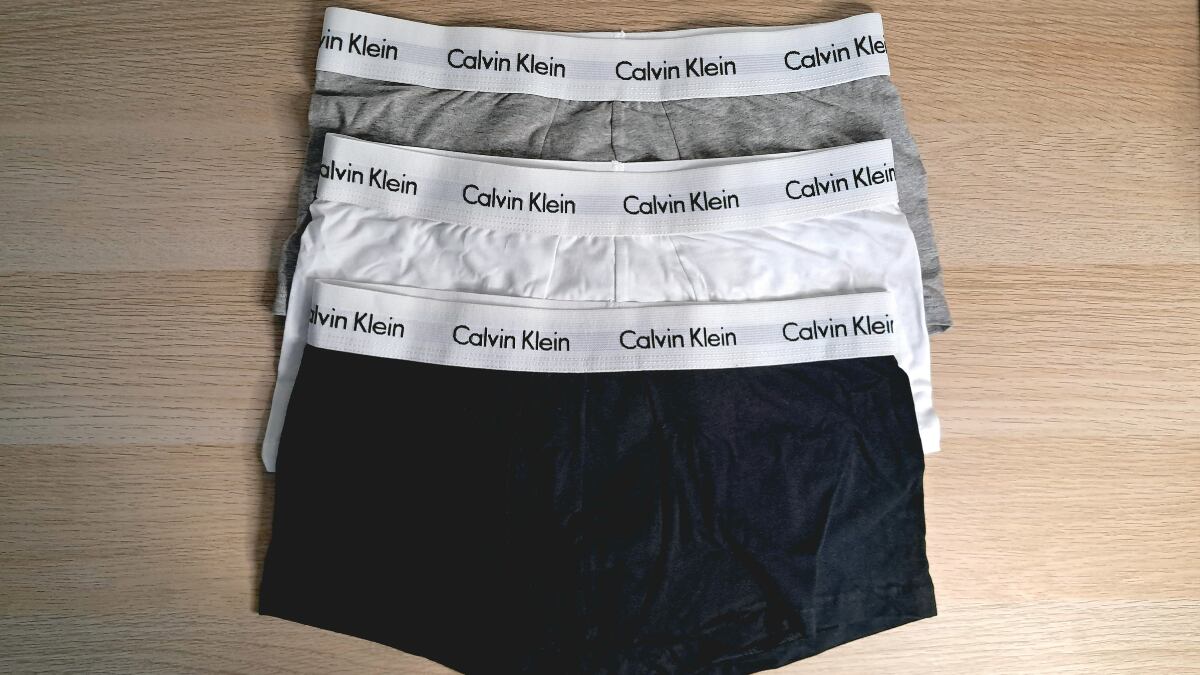 Calzoncillos bóxer de Calvin Klein.