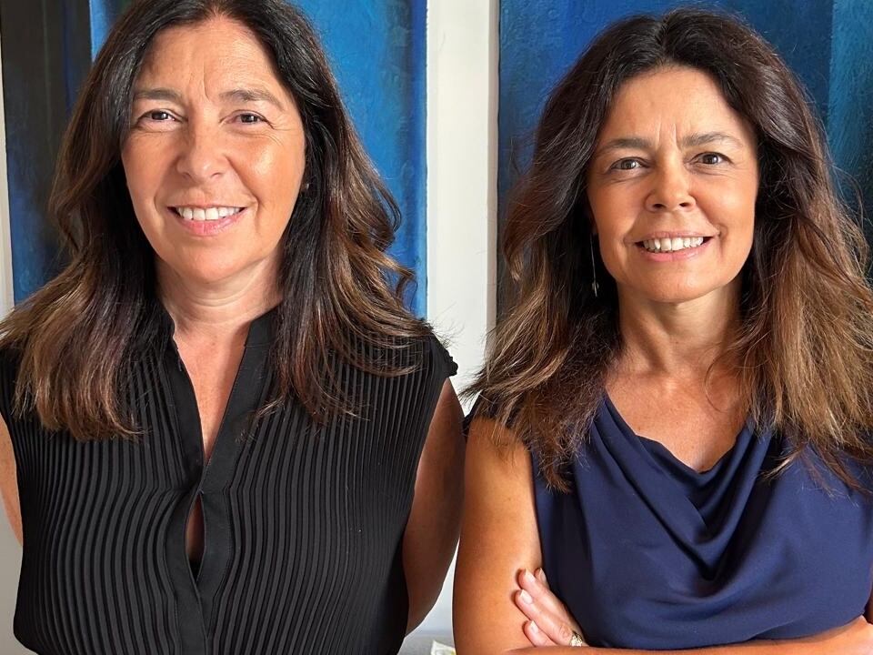 En la foto: Ana Rita Paínho (izquierda) y Sofia Carreiro (derecha).