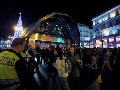 Madri inaugurou iluminação de Natal do centro.