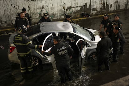 Inundaciones en Viaducto, Ciudad de México, en junio de 2025.