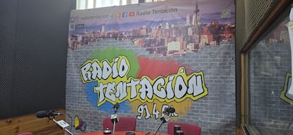 La sede de Radio Tentación en Madrid, en una foto cedida.