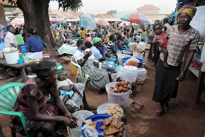 Mercado de Yambio, Sudán del Sur. 