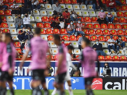 Las gradas del estadio Victoria de Aguascalientes.