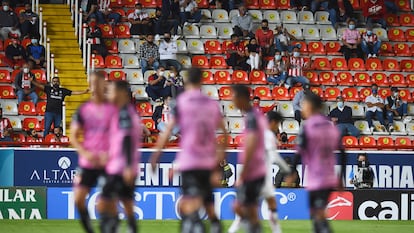 Las gradas del estadio Victoria de Aguascalientes.