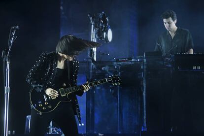 Actuaci&oacute;n en el Primavera Sound de The xx.