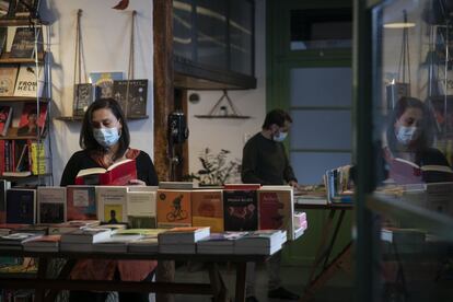 La librería Farenheit 451 de Barcelona.