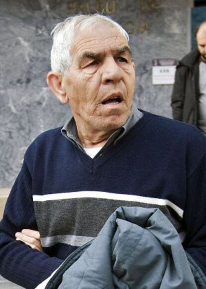 José Mas, exalcalde de Lliber, al salir del juzgado.