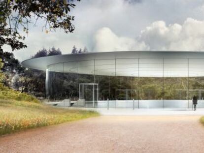 La nueva sede de Cupertino, diseñada por Steve Jobs y que funcionará con energía renovable, jubilará el Apple Campus
