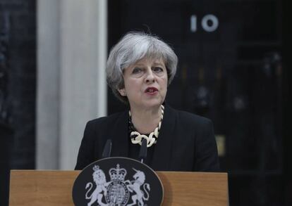 A primeira-ministra britânica, Theresa May