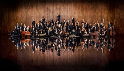 La Orquesta ADDA Simfònica Alicante, en una imagen cedida por Ibermúsica.