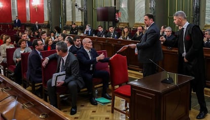 Juicio a los líderes del procés en el Tribunal Supremo