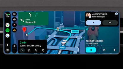 Google Maps en Android Auto