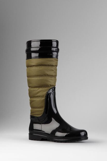 Botas de PVC, de Burberry. Precio: 275 €