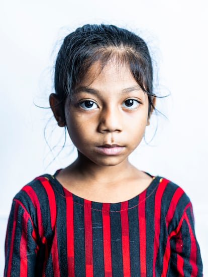 Noor, 5 años.