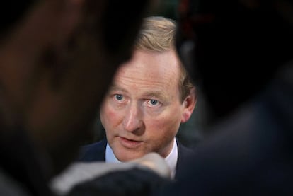 El primer ministro irlandés, Enda Kenny, en la cumbre que la UE celebró en octubre.