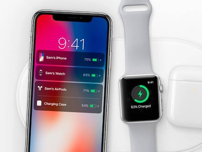 Apple podría lanzar el próximo mes el cargador inalámbrico para los iPhone